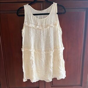 Umgee White Textured Top